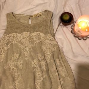 Cream colored Tank Top